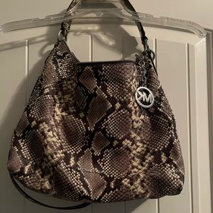 Snake Skin Michael Kors shoulder Bag